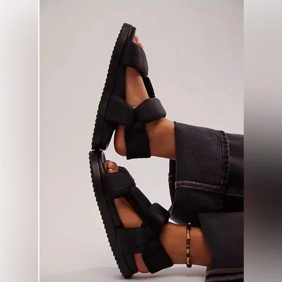 Free People Sun Salutation Sandals Size 36 - Picture 2 of 3